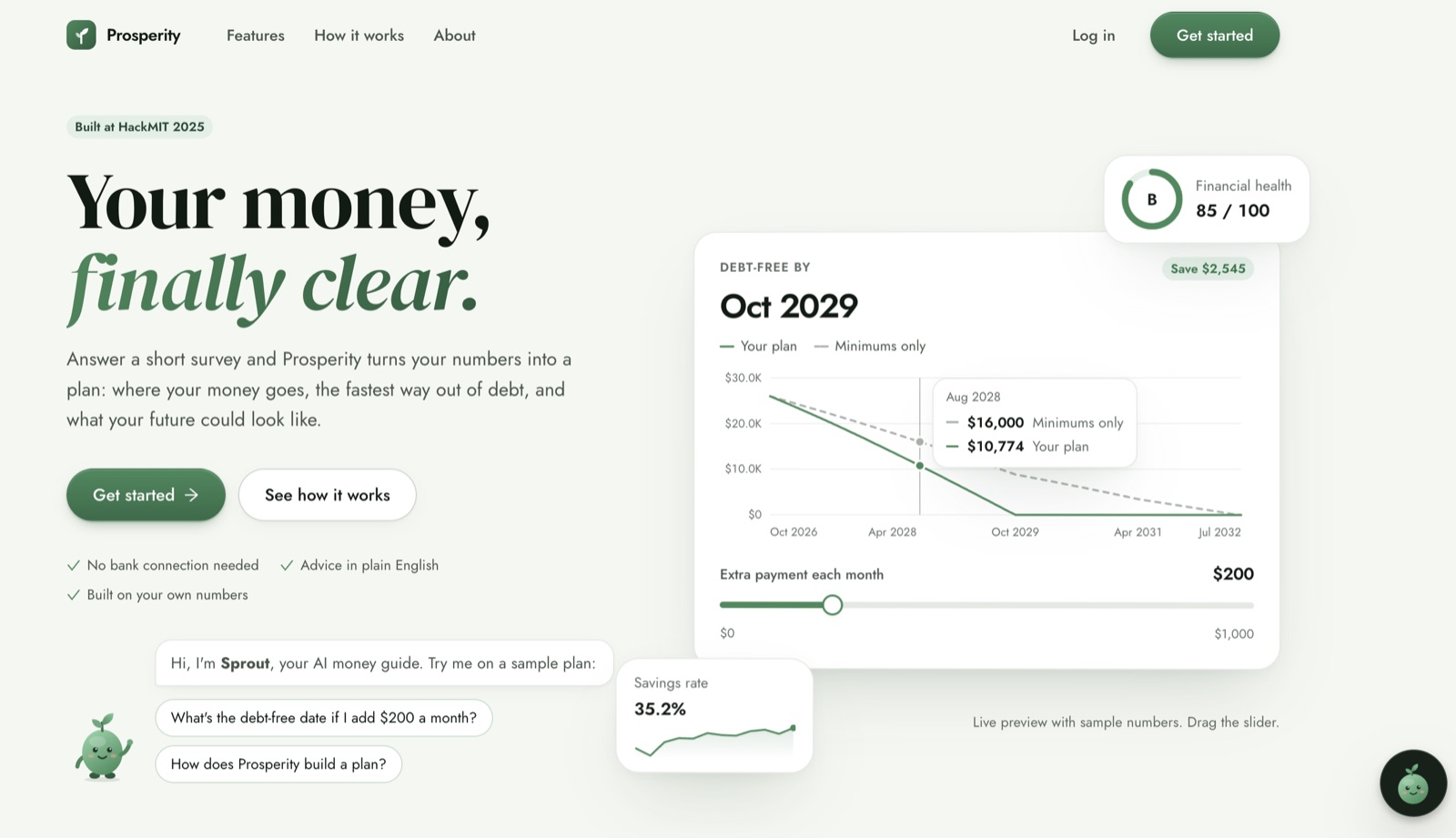 Screenshot of Prosperity